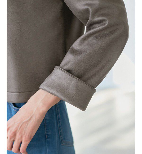 Rope&rsquo;Picnic「マシュマロカーディーブルゾン」|ブルゾン・スタジャン|