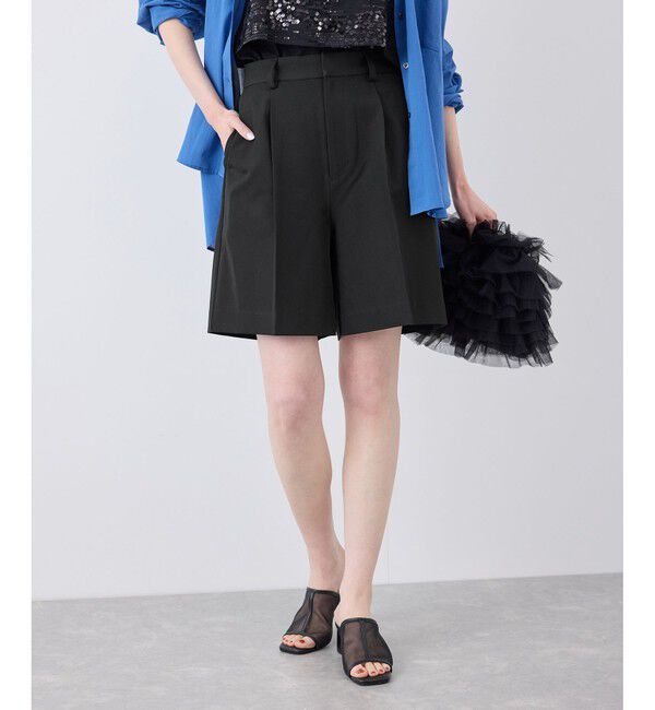 Rope&rsquo;Picnic「ハーフタックパンツ」|チノ|