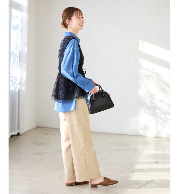 Rope&rsquo;Picnic「【3サイズ展開】チノライクタックパンツ」|チノ|
