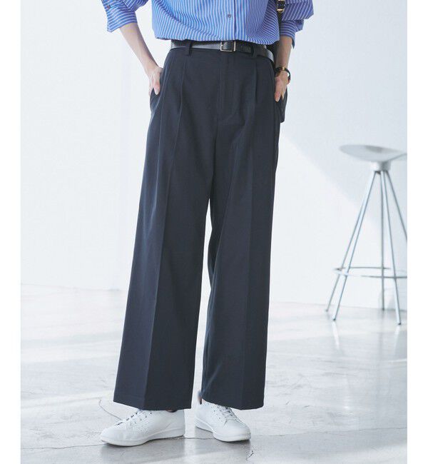 Rope&rsquo;Picnic「【3サイズ展開】チノライクタックパンツ」|チノ|