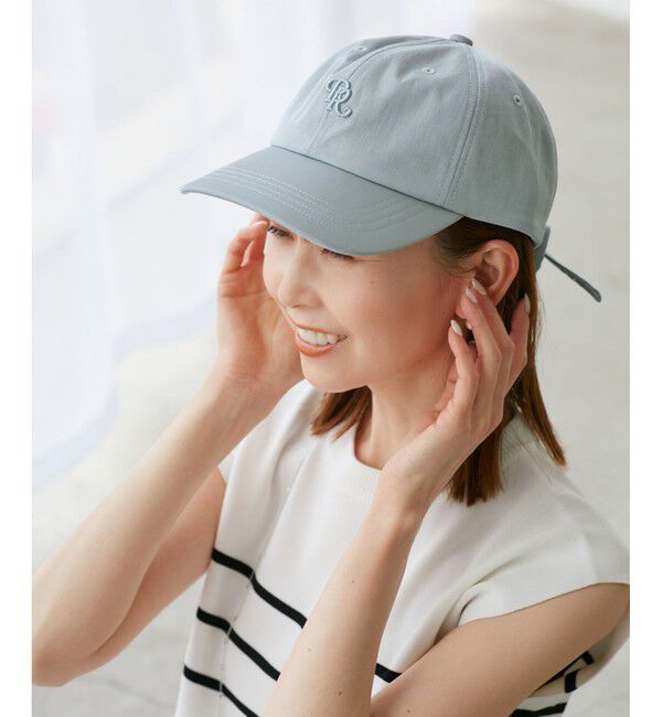 ROPE PICNIC PASSAGE「シャイニーバックリボンキャップ/リンクコーデ」|キャップ・キャスケット|