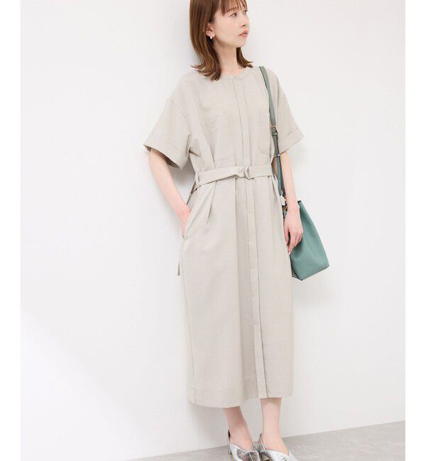 Rope&rsquo;Picnic「サックワンピース」|ワンピース|ベージュ系(28)