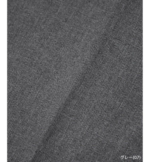 Rope&rsquo;Picnic「【WEB限定・丈長め】レディハンサムシリーズ ウールライクウエストタックセミワイドパンツ」|スラックス|