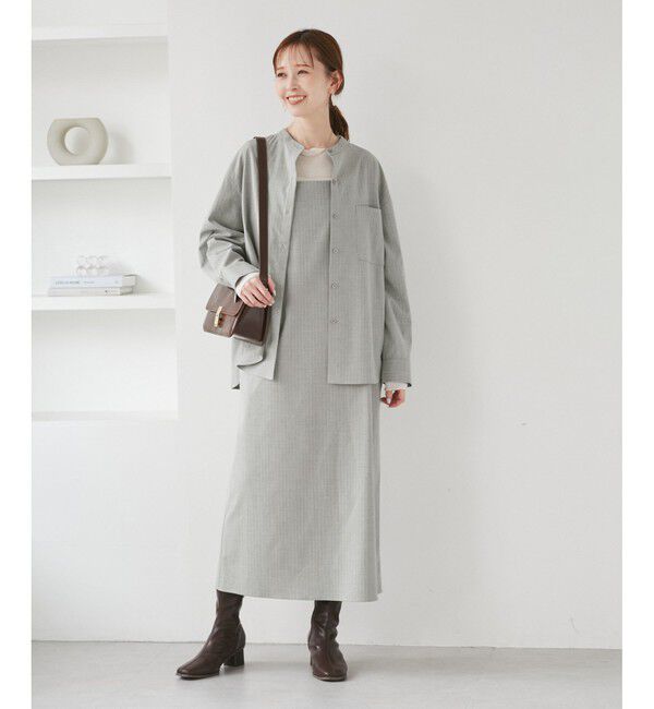 Rope&rsquo;Picnic「ストライプアイラインキャミワンピース/セットアップ対応」|ワンピース|