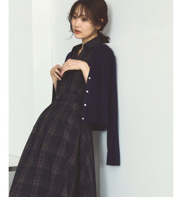 Rope&rsquo;Picnic「【アンチピリング・洗濯機OK】ミニケーブルカーディガン」|カーディガン|