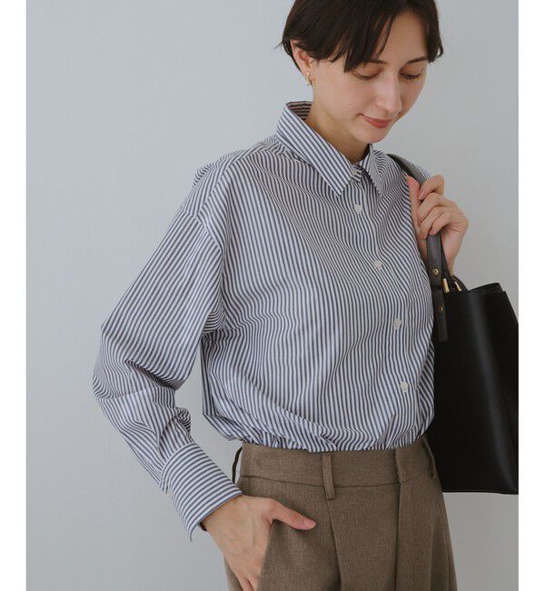 Rope&rsquo;Picnic「【防シワ】ボウタイ付きレギュラーシャツ」|シャツ・ブラウス|