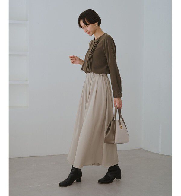 Rope&rsquo;Picnic「フロントピンタックブラウス/一部WEB限定カラー」|シャツ・ブラウス|