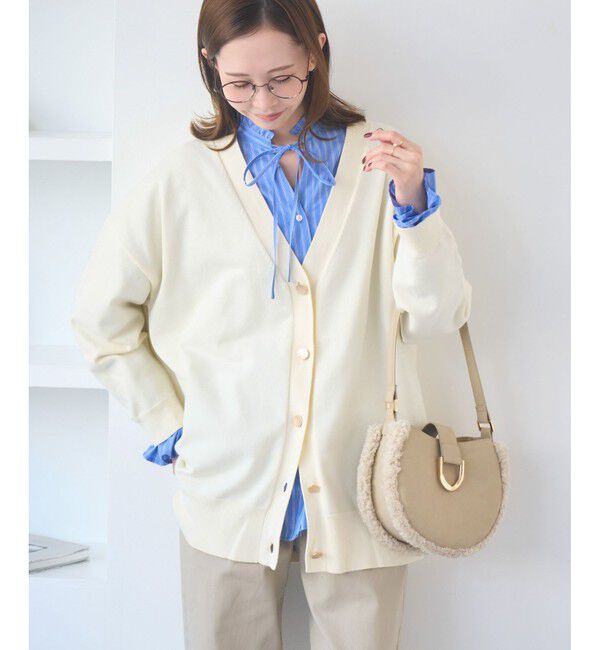 Rope&rsquo;Picnic「Vネックフォルムカーディガン」|カーディガン|キナリ(16)