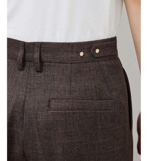 Rope&rsquo;Picnic「スリートーンツイードワイドパンツ/セットアップ対応」|スラックス|