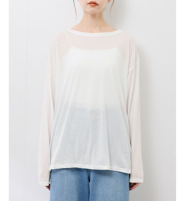 Rope&rsquo;Picnic「シアーロングスリーブTシャツ」|Tシャツ・カットソー|