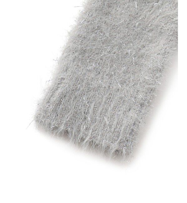 ROPE PICNIC PASSAGE「ラメニットフィンガーレスグローブ」|手袋|