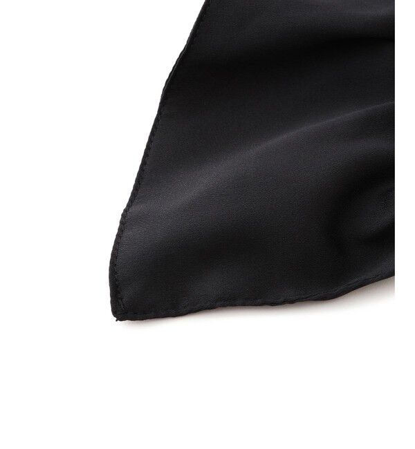 ROPE PICNIC PASSAGE「チャーム付きサテンボリュームスクエアシュシュ」|ヘアゴム・シュシュ|