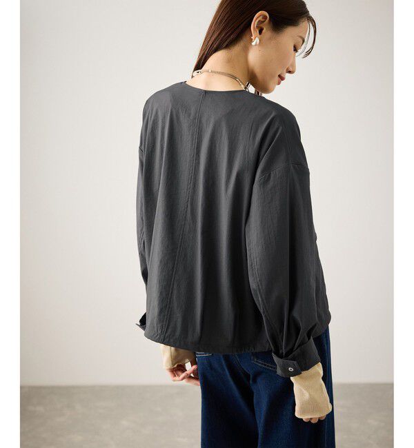 Rope&rsquo;Picnic「レーヨンナイロンブルゾン」|ブルゾン・スタジャン|