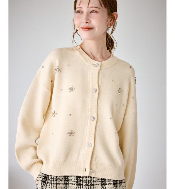 Rope&rsquo;Picnic「ビジューニットカーディガン」|カーディガン|キナリ(16)