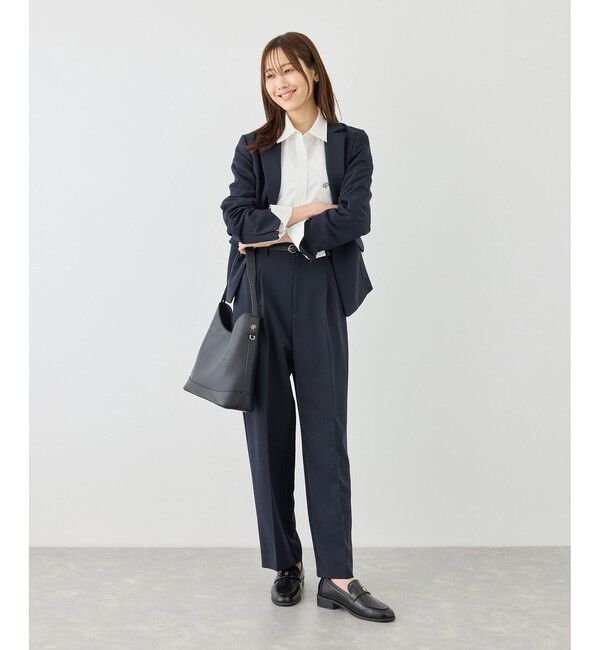 Rope&rsquo;Picnic「360&deg;ウルトラストレッチ テーラードジャケット/ UVカット・花粉ガード・入卒式・セットアップ対応」|テーラードジャケット|