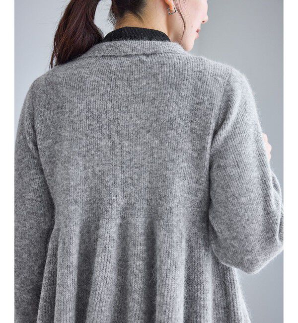 Rope&rsquo;Picnic「アンゴラ混ペプラムニット」|ニット・セーター|