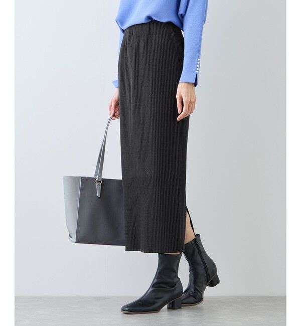 Rope&rsquo;Picnic「トタンテレコ Iラインリブニットスカート」|スカート|