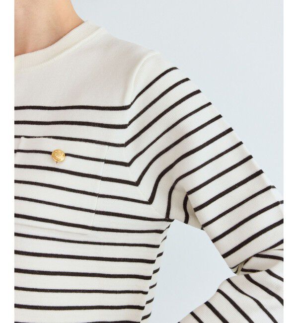 Rope&rsquo;Picnic「ミラノリブ金ボタンニットカーディガン」|カーディガン|