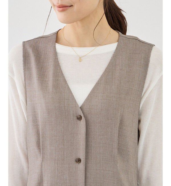 Rope&rsquo;Picnic「ウエストタックジャンパースカート」|ワンピース|