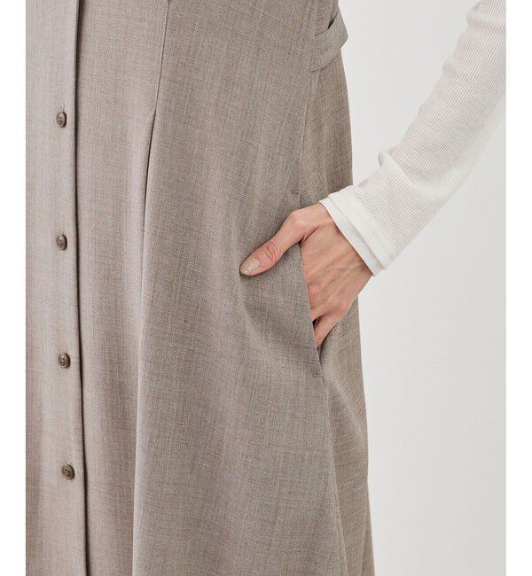 Rope&rsquo;Picnic「ウエストタックジャンパースカート」|ワンピース|