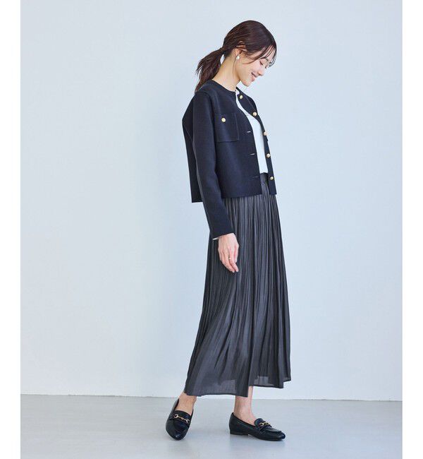 Rope&rsquo;Picnic「着丈が選べるエアリープリーツスカート」|スカート|