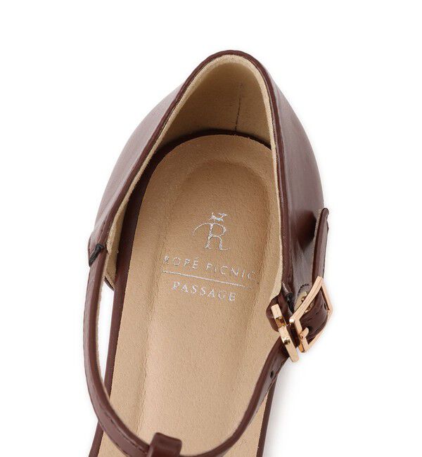 ROPE PICNIC PASSAGE「Tストラップセパレートパンプス」|パンプス|