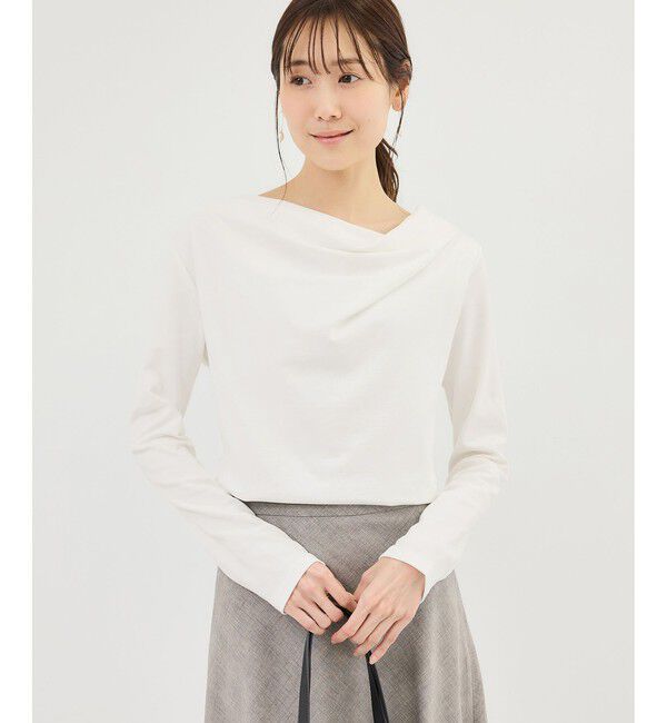 Rope&rsquo;Picnic「ドレープカットトップス」|Tシャツ・カットソー|