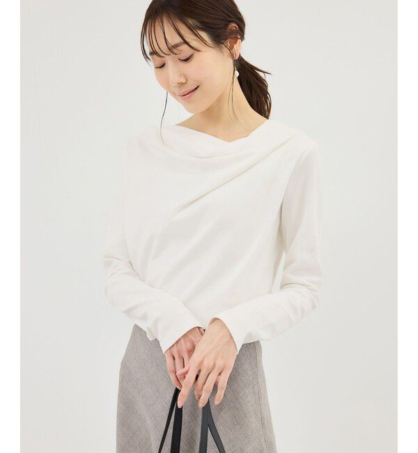 Rope&rsquo;Picnic「ドレープカットトップス」|Tシャツ・カットソー|