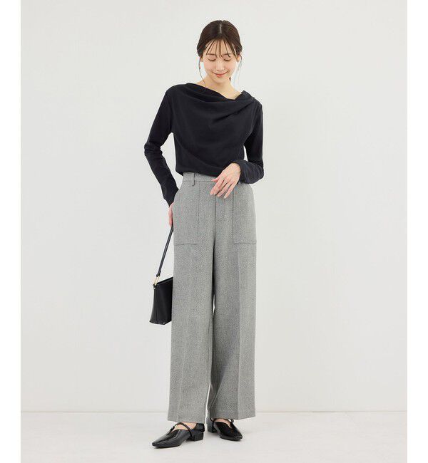 Rope&rsquo;Picnic「ドレープカットトップス」|Tシャツ・カットソー|