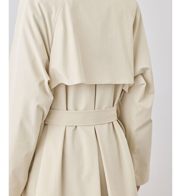 Rope&rsquo;Picnic「ミドル丈ステンカラーコート/花粉ガード・撥水」|ステンカラーコート|