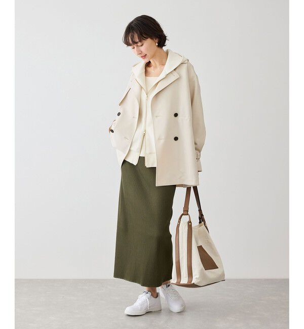 Rope&rsquo;Picnic「コクーンシルエットダブルジップフーディ」|パーカー|