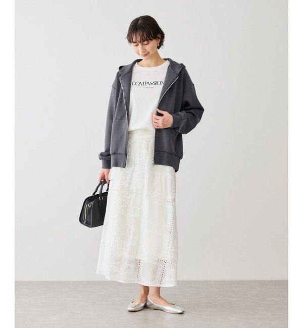 Rope&rsquo;Picnic「コクーンシルエットダブルジップフーディ」|パーカー|