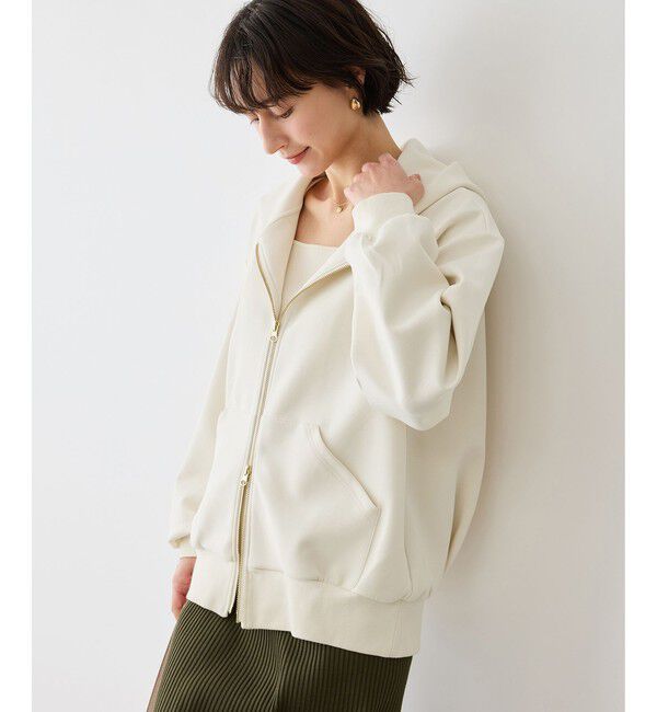 Rope&rsquo;Picnic「コクーンシルエットダブルジップフーディ」|パーカー|
