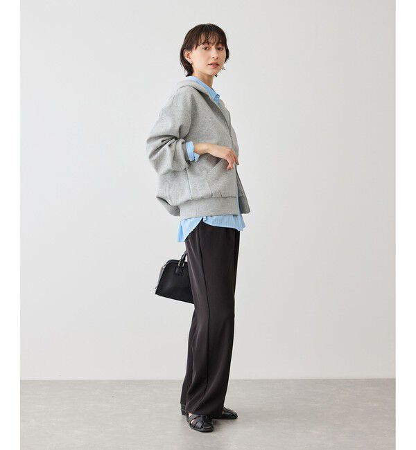 Rope&rsquo;Picnic「コクーンシルエットダブルジップフーディ」|パーカー|