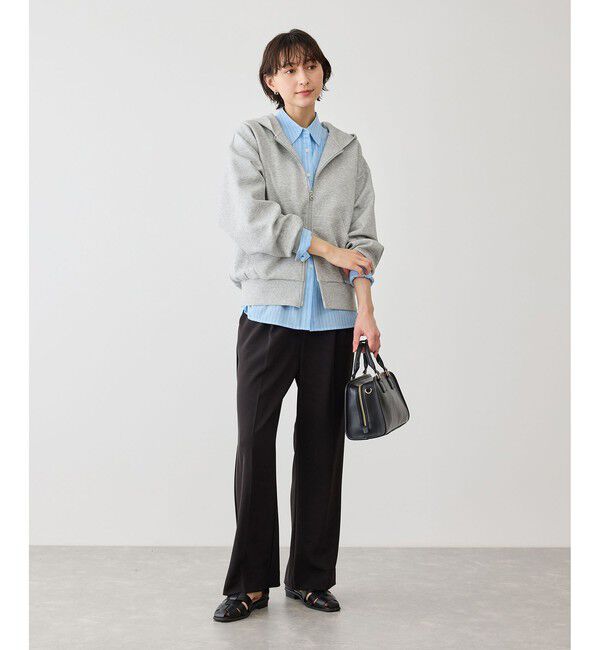 Rope&rsquo;Picnic「コクーンシルエットダブルジップフーディ」|パーカー|