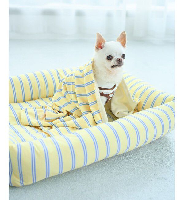 ROPE PICNIC PASSAGE「【DOG】マルチストライプひんやりブランケット」|その他|