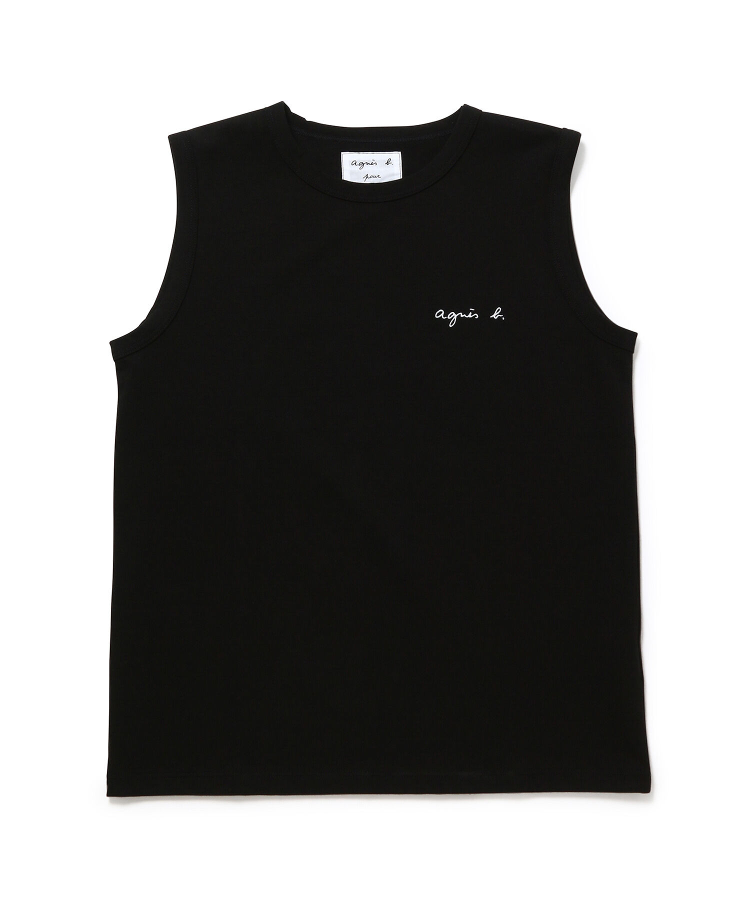 ADAM ET ROPE'「【agnes b. pour ADAM ET ROPE'】SLEEVELESS T-SHIRTS」|タンクトップ|