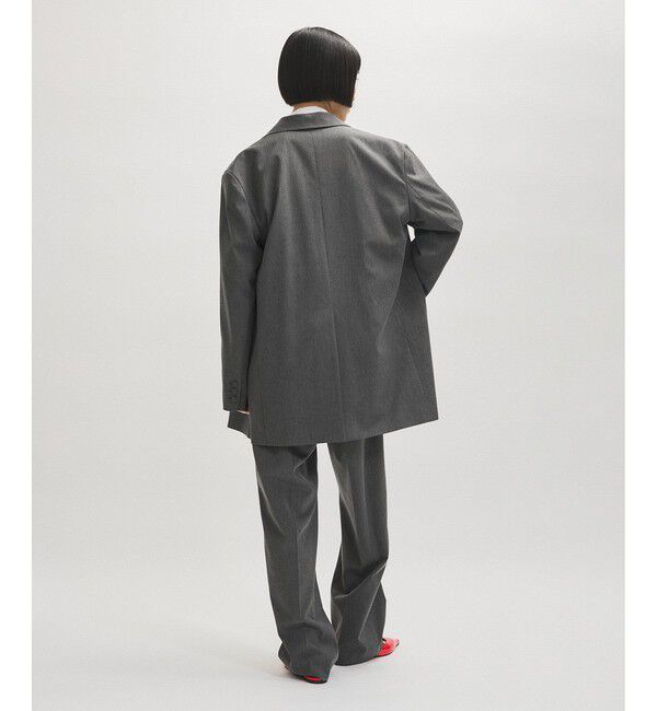 ADAM ET ROPE'「【サステナブル】・【オケージョン】ダブルブレストジャケット」|テーラードジャケット|