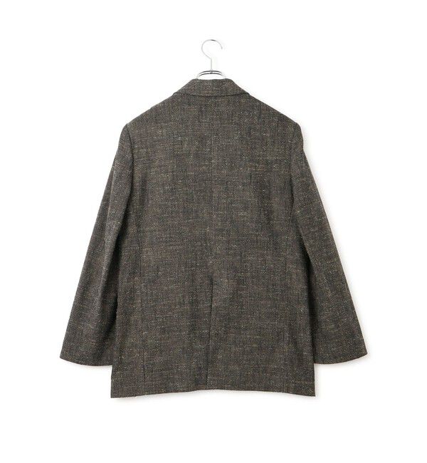 ADAM ET ROPE'「【EMOELLE】シルクネップテーラードジャケット」|テーラードジャケット|