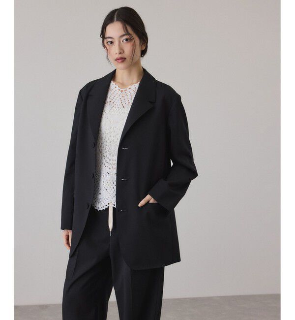 ADAM ET ROPE'「シングルブレストジャケット」|テーラードジャケット|