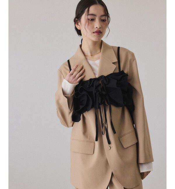 ADAM ET ROPE'「シングルブレストジャケット」|テーラードジャケット|