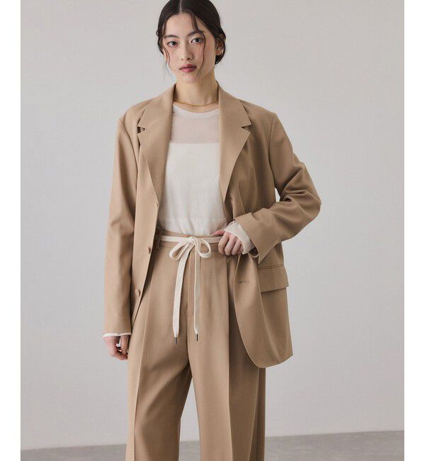 ADAM ET ROPE'「シングルブレストジャケット」|テーラードジャケット|