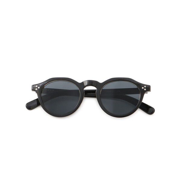 ADAM ET ROPE'「【WEB限定】クラウンパントフラットカラーサングラス」|サングラス|ブラック(01)