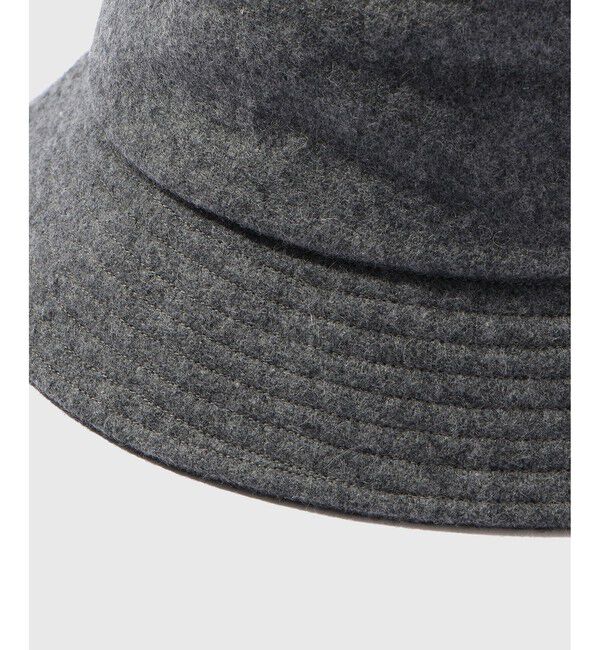 ADAM ET ROPE'「【KIJIMA TAKAYUKI/キジマ タカユキ】MELTON BUCKET HAT」|ハット|