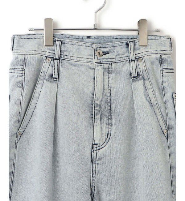 ADAM ET ROPE'「【WEB限定】・【サステナブル】ディープライズワイドデニム」|デニム|