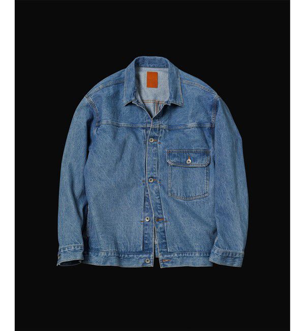 ADAM ET ROPE'「ブリーチ デニムジャケット / ADAM ET ROPE' JEANS -PERS-」|デニムジャケット|