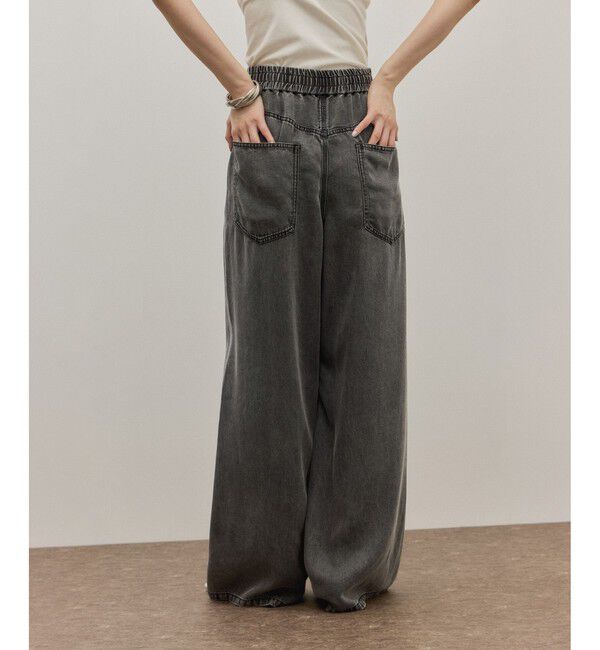 ADAM ET ROPE'「ライトデニムイージーパンツ」|デニム|