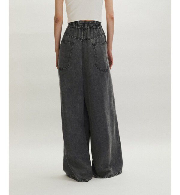 ADAM ET ROPE'「ライトデニムイージーパンツ」|デニム|