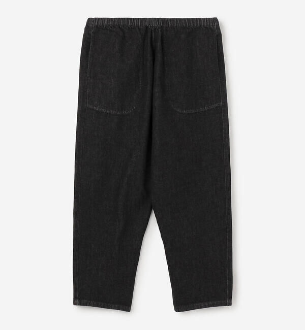 DANTON「DANTON | ブラックデニム イージーパンツ WOMEN」|デニム|