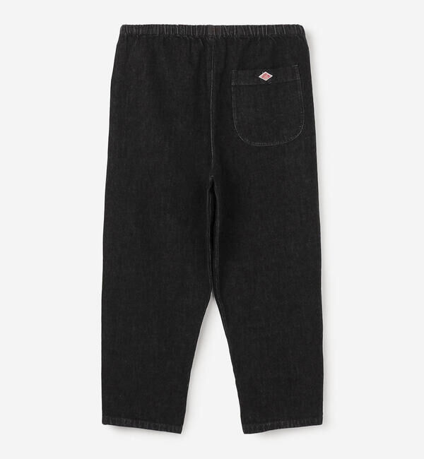 DANTON「DANTON | ブラックデニム イージーパンツ WOMEN」|デニム|